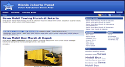 Desktop Screenshot of bisnisjakartapusat.com